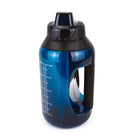 Sully PETG Jug With Sipping Spout And Carrying Strap And Handle - 49 oz - Dark Blue-Push-open lid