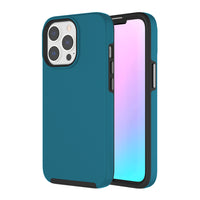 AXS PROTech Dual-Layered Anti-Shock Case with Military-Grade Durability for Apple iPhone 13 Pro Max - Astral Blue-Shock resistant