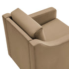 Modway Liora Performance Velvet Armchair - Taupe-8