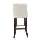 Manhattan Comfort Beever 18.9" Modern Chenille Upholstered Barstool - Cream-Minimal Assembly Required. Hardware Included
