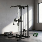 Soozier Cable Machine-Features 14 height positions from 7.9" -59.1" (20-150 cm) for varied exercises
