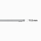 Apple 15.3" MacBook Air - M2 Chip - 256 GB SSD - 8 GB Unified Memory - Silver - English-16-core Neural Engine for advanced machine learning tasks