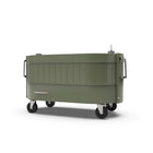 Permasteel Garden Bed with Self-Watering System - Army Green-Efficient water drainage through Eco-Tubing