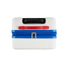Reebok GO Collection 2-Piece Hardside Luggage Set - White-Trolley handles with a push-button locking mechanism lock in multiple positions