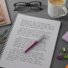 Parker Jotter Originals Ballpoint Pen - Classic Magenta Finish - Blue Ink  -Fitted with Quinkflow ballpoint refill for optimal ink flow and a smooth writing experience; medium point; also works with Parker gel refills