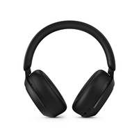 Philips TAH8000 Over-Ear Headphones - Black-Thrilling Sound - Silk-coated 40 mm drivers give you detailed sound — and Dynamic Bass brings you full, rich bass even at low volumes. The LDAC and LC3 codecs are supported so you can get the most from hi-res streaming, and you can listen wired via USB-C. Plus, you can turn on Spatial Audio in our app for a more immersive listening experience.