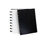 Cambridge Small Disc Office Notebook - 8.75" H x 6.67" W - Black-8
