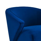Modway Odyssey Performance Velvet Armchair - Navy-Assembly Required
