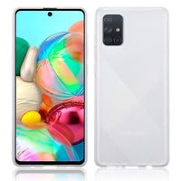 LBT Gel Skin Case for Samsung Galaxy A71 - Clear-Compatible with wireless charging and LBT screen protectors