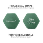 PurAthletics Dumbbell - 25 lbs.-4