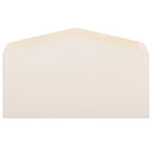 JAM Paper #10 Business Envelopes, 4 1/8 x 9.5, Strathmore Natural White Linen, 500 Pack (191170H)-Natural white linen Strathmore recycled paper envelope