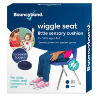 Bouncyband Antimicrobial Little Wiggle Seat Sensory Cushion - 10.75" - Blue-Allow children to quietly move while working, enabling them to stay on task and be more productive