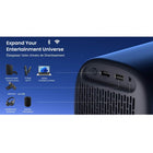 Dangbei N2 Mini Netflix Officially-Licensed Portable Projector - Full HD 1080p - Wi-Fi - Bluetooth with Stand-Image size ranges from 60"-120"