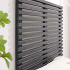 Modway Render Wall Mount Twin Headboard - Charcoal-Wall-Mount Design
