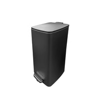 Modern Homes 30L Square Bin - Matte Black-30L square design maximizes space