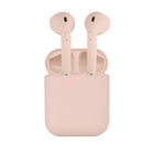 Basic Tech TWS True Wireless Ear Buds - Pink-Wireless