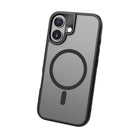 TUFF8 iPhone 16 Plus GlideGuard Mag Rugged Case - Smoke Black-Shockproof Layer: The air tight shockproof layer adds extra protection from accidental drops. Tested to MIL-STD to 8FT