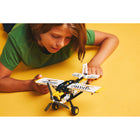 LEGO Technic Bush Plane - 333 Pieces-The zebra print design reflects the role that bush planes play in conservation