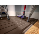 WeatherTech ClosetMat Floor Protection - Grey-Center raised ribs elevate items, allowing them to fully dry