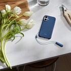 Beats Kickstand Case with MagSafe and Camera Control for iPhone 17 - Bedrock Blue-The strong polycarbonate back is complemented by flexible sidewalls to optimize shock absorption