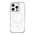 AXS Crystal Shield D3O Case Made with Recycled Materials Magsafe Compatible for Apple iPhone 16 Pro - Clear-Anti-UV material offers a crystal clear design displaying the original design of your phone