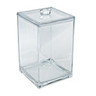 Azar Acrylic Container - 5.5" L x 5.5" W x 9.5" H - Clear-Item made of acrylic
