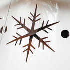 HOMCOM 26" Christmas Tree Collar with Hollow Snowflake Pattern - White-Suitable for Christmas trees with a base diameter of less than 26" (66 cm) 