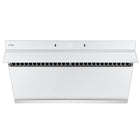 Fotile Slant Vent Series Range Hood - 36" - White-White tempered glass