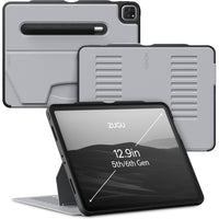 Zugu Case for 12.9" iPad Pro 2021/2022 - Limited Edition - Arctic Grey-Magnetic Folio Case