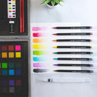 Art 101 Watercolor - Draw & Sketch Wood Art Set - 88 Pieces Set-Includes 34 creamy oil pastels