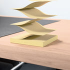 Staples Stickies Recycled Pop-Up Notes - 3" x 3" - 12 Pack-30% post-consumer recycled content