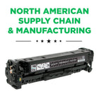 CIG HP 305X Remanufactured Toner Cartridge - High Yield - Black-2-year warranty with 100% performance guarantee