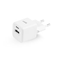 LOGiiX Power Cube Mini 30W Duo EU - White-The Power Cube 30 Mini Duo is our most versatile 30W fast charging wall adapter