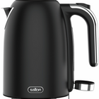 Salton NuRetro Digital 1.7 L Kettle - Midnight Black-1.7L/ 7-Cup capacity, perfect for multiple servings or filling a French press in one boil. 