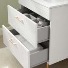 Modway Daybreak 24" Bathroom Vanity - White-Ceramic Sink With Integrated Countertop