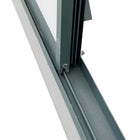 Outsunny 6' x 12' x 6.5' Polycarbonate Greenhouse - Green- Sliding door design for easy access
 