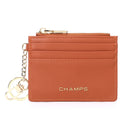 Champs Iconic Keychain Cardholder - Tan-RFID Blocking Card Holder