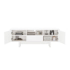 Manhattan Comfort Ella 59.1" Modern TV Stand - White-10