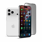 22 Cases Privacy Tempered Glass Screen Protector for iPhone 17 Pro-Japanese Toyo Glue