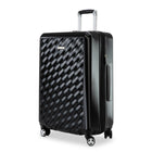Ricardo Beverly Hills Melrose 26" Hardside Check-in Luggage - Medium - Upright - Black-Lightweight construction: Makes the suitcase easier to lift, carry, and maneuver, so more of your weight allowance goes toward what you pack