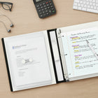 Staples Better Binder - 1-1/2" - White-D-rings close tightly to allow pages to turn easily