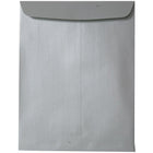 JAM Paper 10 x 13 Open End Catalog Envelopes with Gum Closure, Silver Stardream Metallic, 25 Pack-Silver Star dream Open End Catalog Envelopes