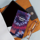 DateWorks 2026-2027 Monthly Pocket Planner - 3.5" x 6.5" - Tie Dye - English-100% plastic free