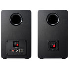 Audio-Technica Bookshelf Speakers-Dual RCA jacks and Bluetooth technology, the AT-SP3X speakers allow you to establish a wired or wireless connection to your turntable, computer, smartphone or other device, and set up wherever you like. The minimalistic design makes the speakers perfect for any room
