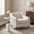 Zuo Naht Side Table - White-Maximum Weight Capacity: 20