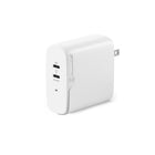 ALOGIC 68W Rapid Power 2-Port USB-C PD GaN Charger - White-1 x USB-C Port with 50-60W Output