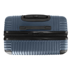 Swiss Mobility JFK Collection 30" Hardside spinner luggage - Blue-Reinforced. side handles