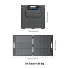 Bluetti SP100L 100W Foldable Solar Panel-Green & Clean Power for a Sustainable Tomorrow: The SP100L solar panel offers a renewable energy solution that reduces your carbon footprint while providing consistent power. Forget about those noisy, polluting generators and embrace an eco-friendly solar energy that aligns with your commitment to protecting the environment without sacrificing convenience.