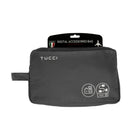 TUCCI Italy Travel Luggage-Suitcase Digital Accessories Bag - Grey-Sleek, Compact Design - perfect for organized travel and daily commutes