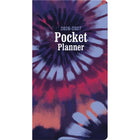 DateWorks 2026-2027 Monthly Pocket Planner - 3.5" x 6.5" - Tie Dye - English-6.5" x 3.5" size perfect for on the go planning